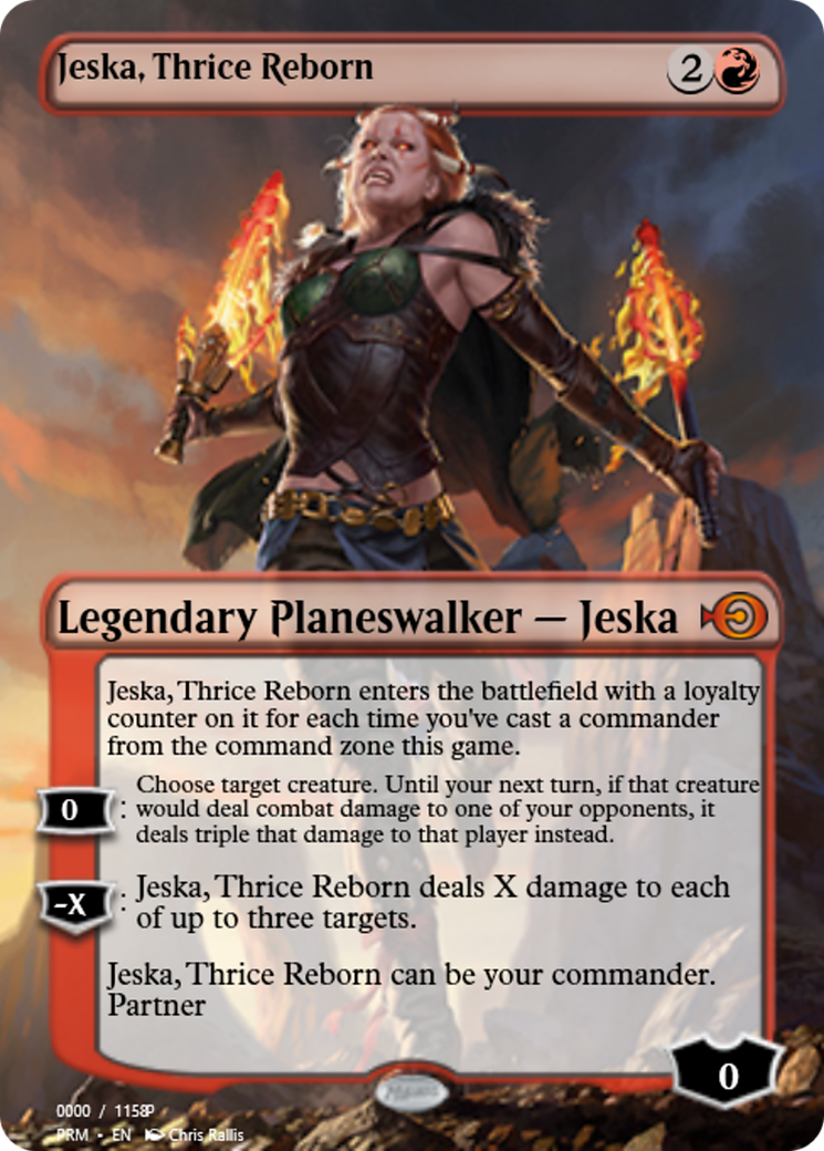 Jeska, Thrice Reborn (PRM-85948) - Magic Online Promos