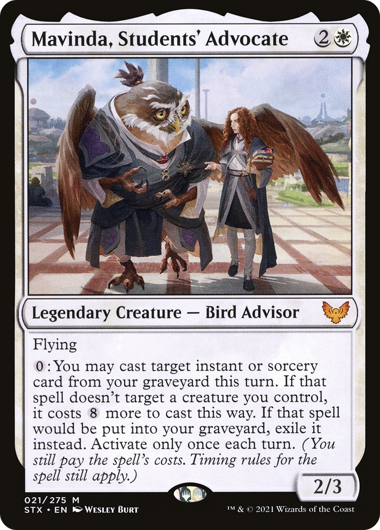 Mavinda, Students' Advocate (STX-021) - Strixhaven: School of Mages