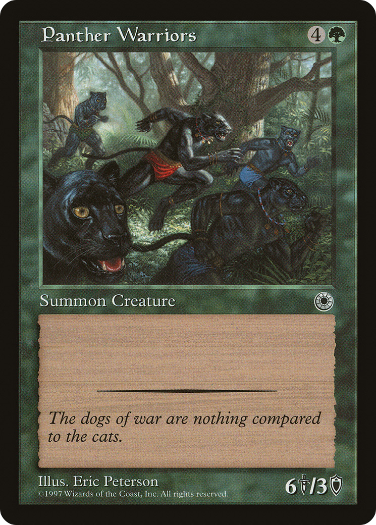 Panther Warriors (POR-) - Portal
