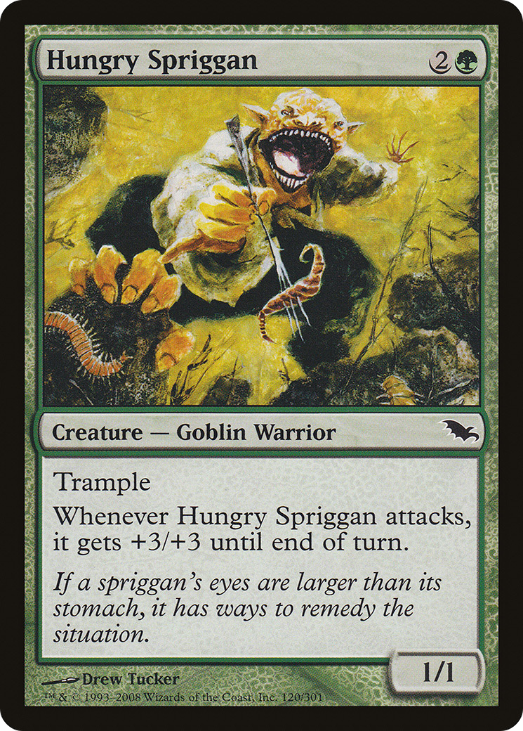 Hungry Spriggan (SHM-120) - Shadowmoor