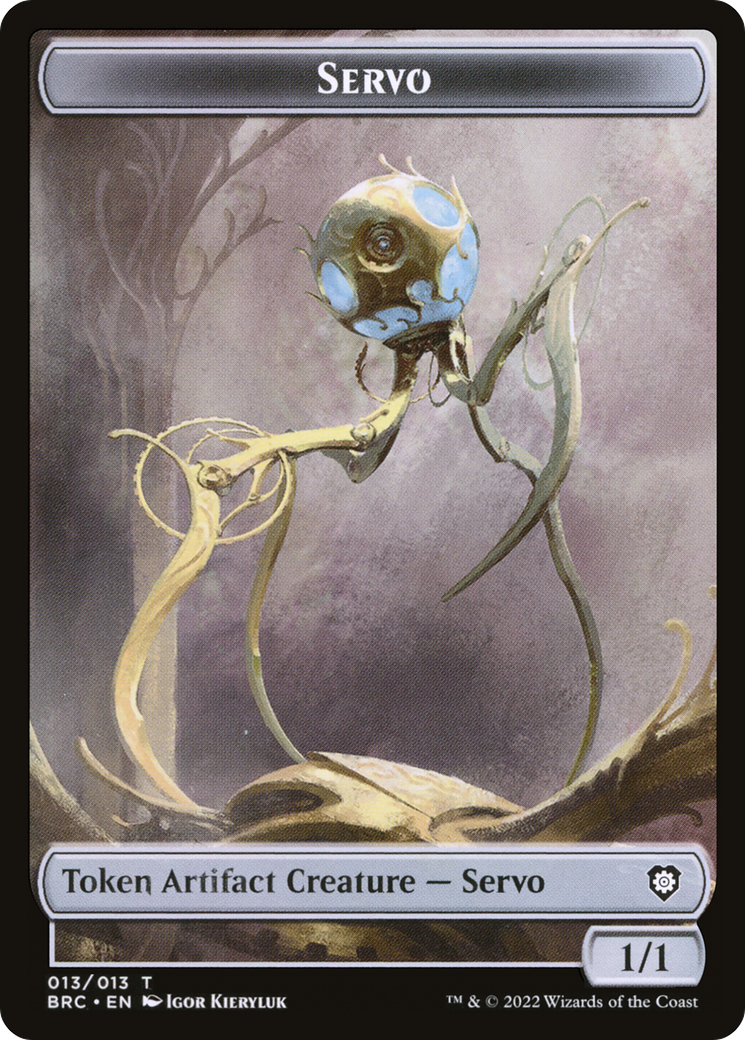 Servo (TBRC-013) - The Brothers' War Commander Tokens