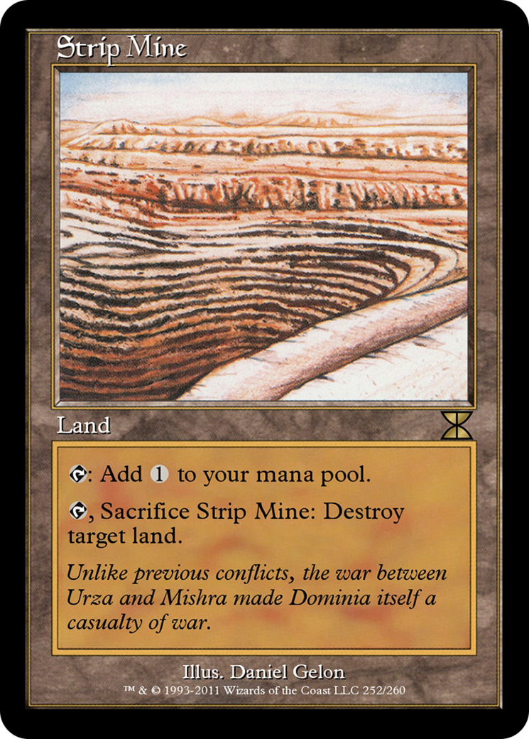 Strip Mine (ME4-252) - Masters Edition IV Foil