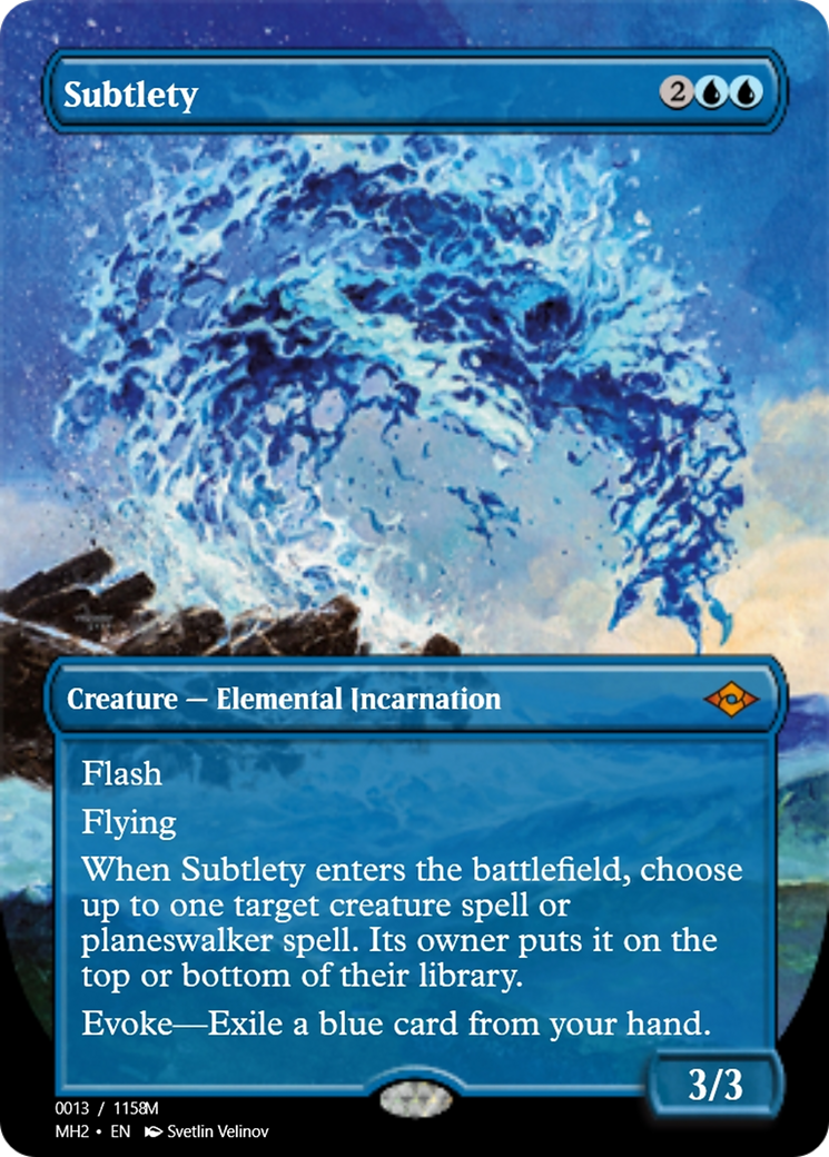 Subtlety (PRM-91227) - Magic Online Promos