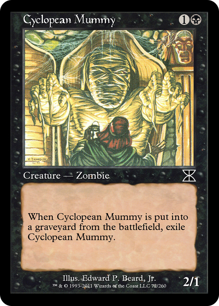 Cyclopean Mummy (ME4-072) - Masters Edition IV Foil