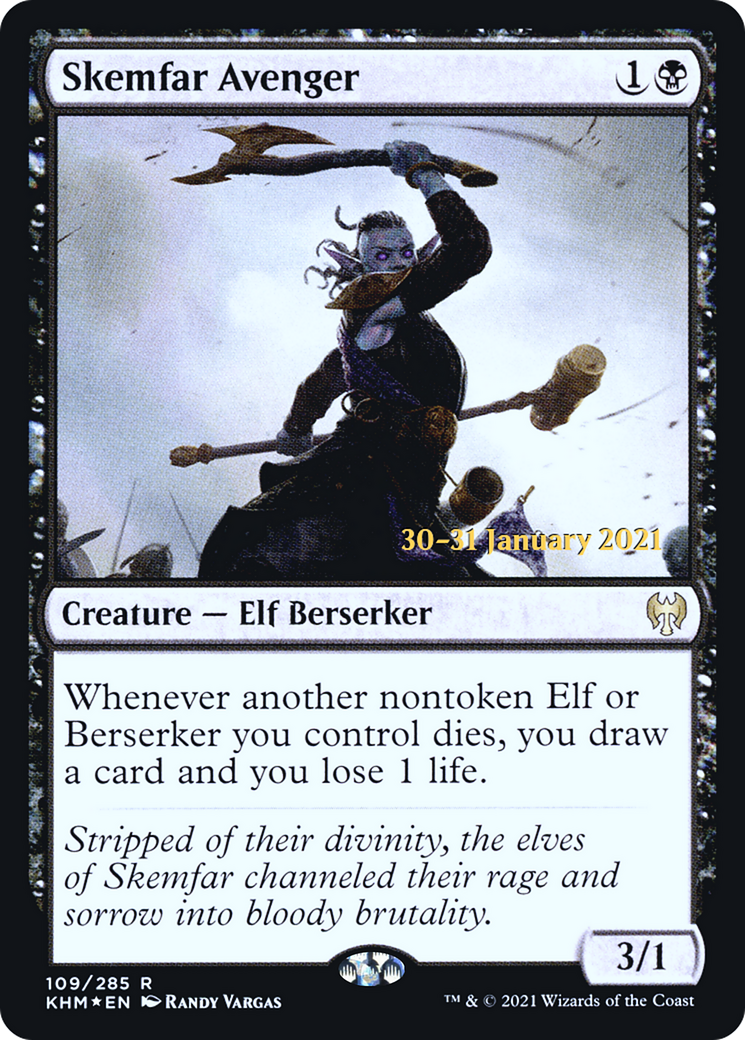 Skemfar Avenger (PRE-109S) - Kaldheim Promos Foil