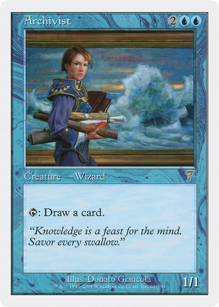 Archivist (7ED-061) - Seventh Edition