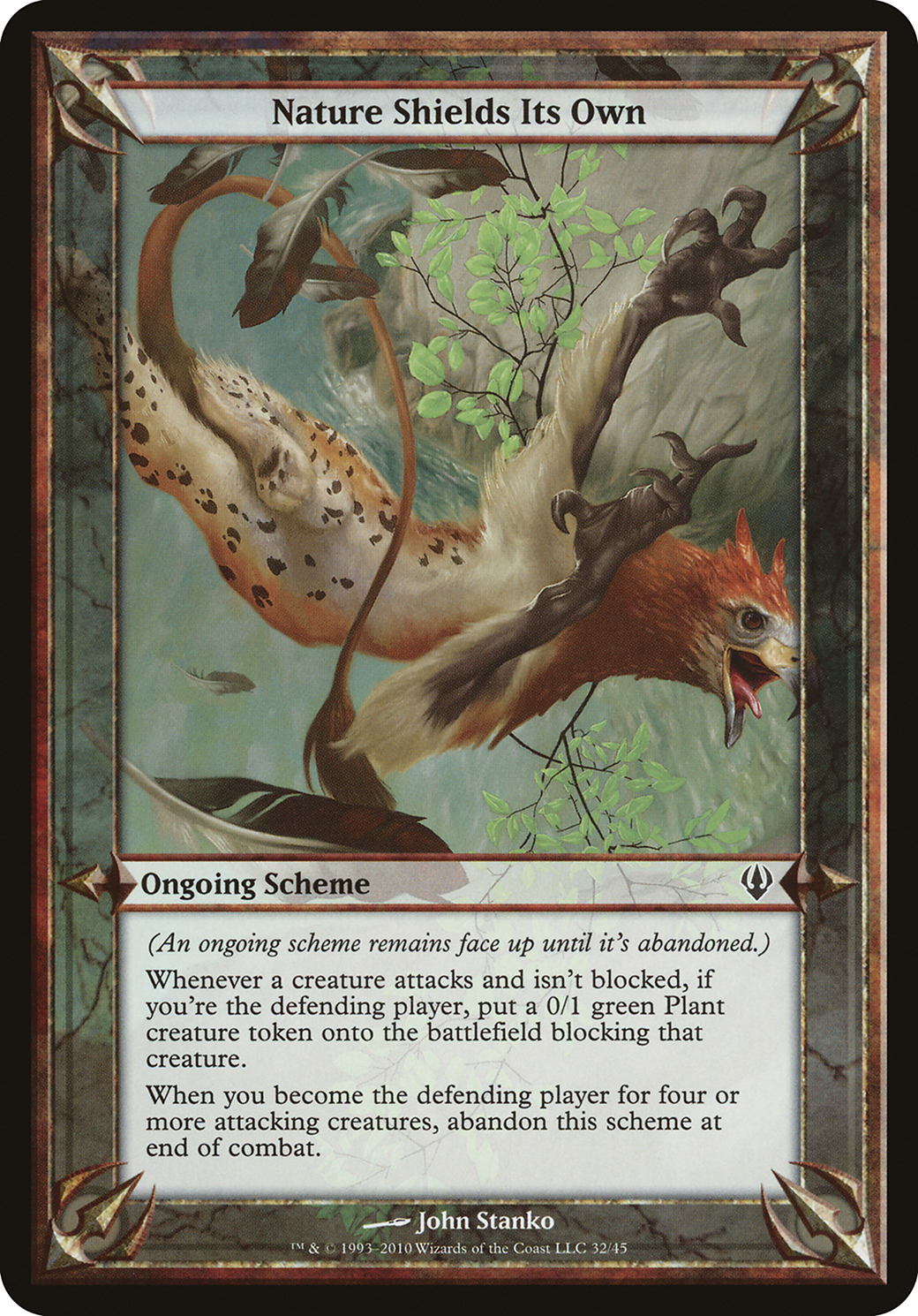 Nature Shields Its Own (Archenemy) (OVER-32★) - Archenemy Schemes