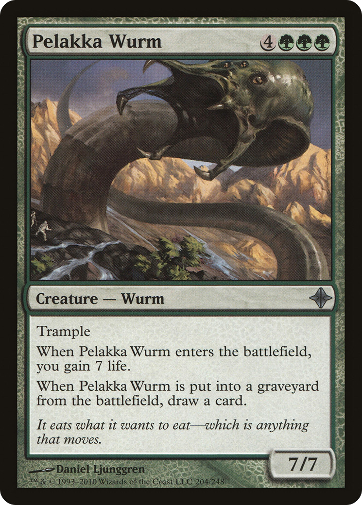 Pelakka Wurm (ROE-204) - Rise of the Eldrazi