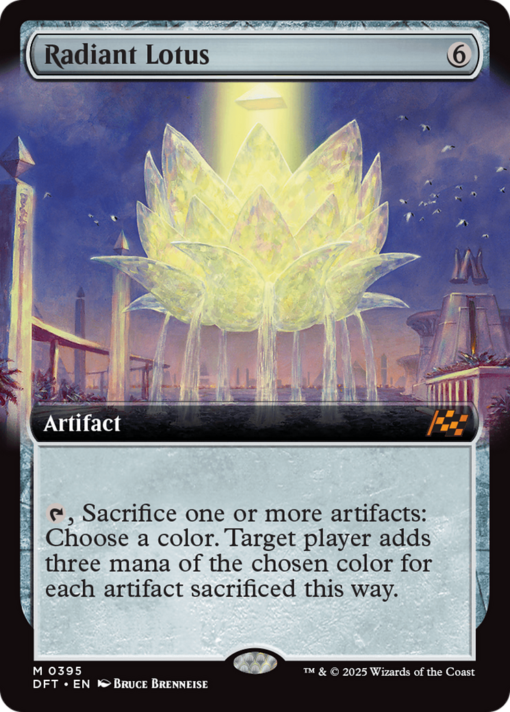 Radiant Lotus (DFT-395) - Aetherdrift: (Extended Art)