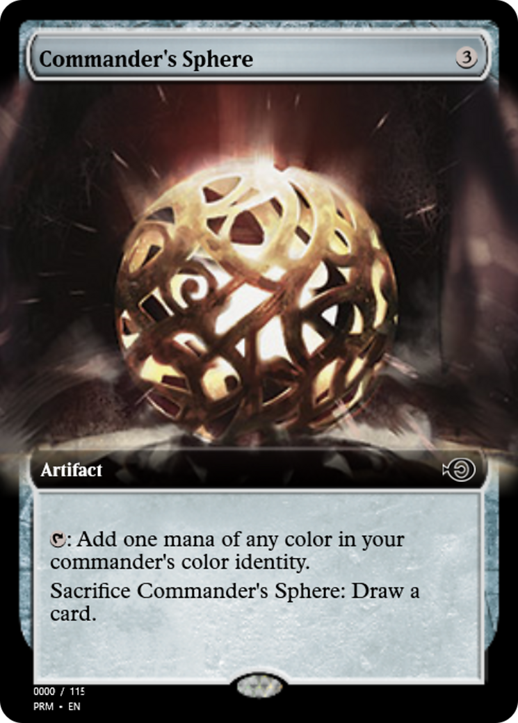Commander's Sphere (PRM-86096) - Magic Online Promos Foil