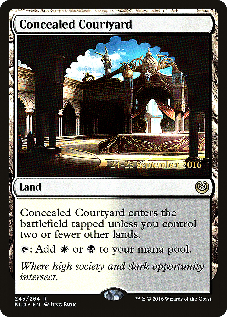 Concealed Courtyard (KLD) (PRE-245S) - Kaladesh Promos Foil