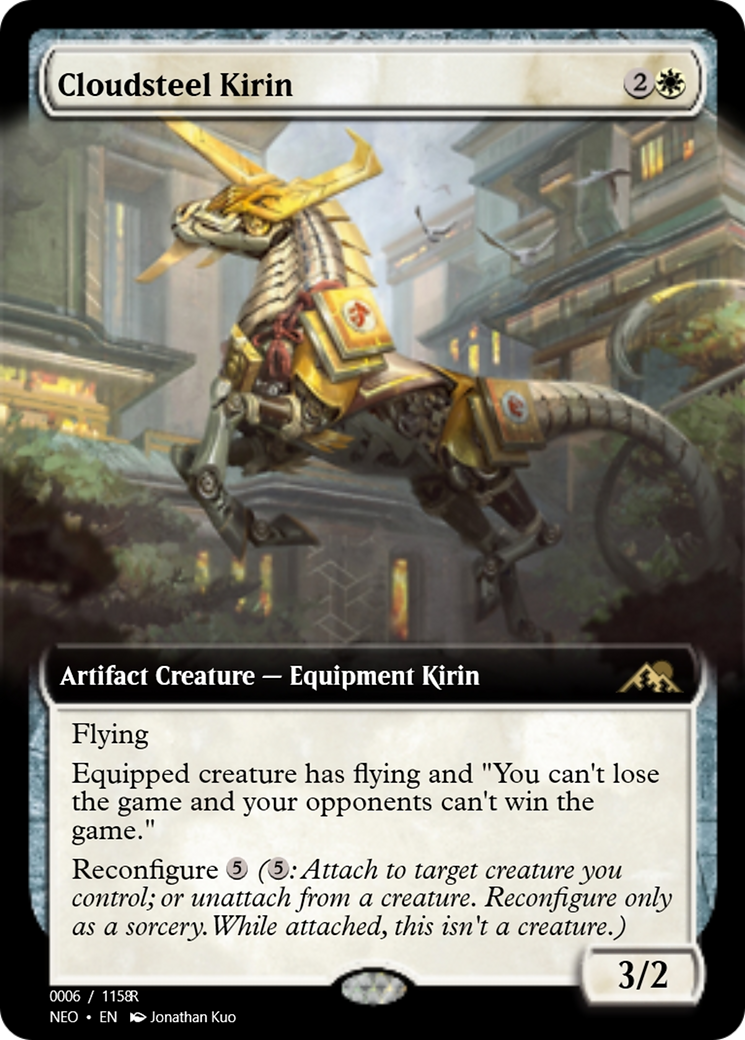 Cloudsteel Kirin (PRM-97875) - Magic Online Promos Foil