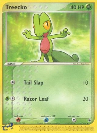 Treecko 076/109 Ruby and Sapphire - Common