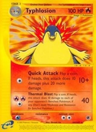 Typhlosion (64) 064 Expedition - Rare