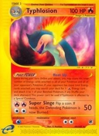 Typhlosion (65) 065 - Reverse Holofoil Expedition - Rare