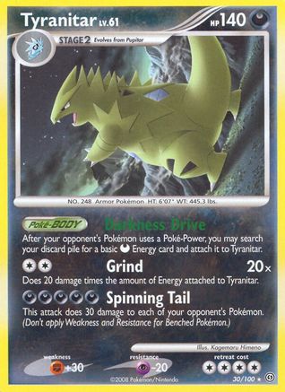 Tyranitar 030 Stormfront - Rare