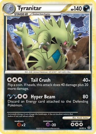 Tyranitar 026 Unleashed - Rare