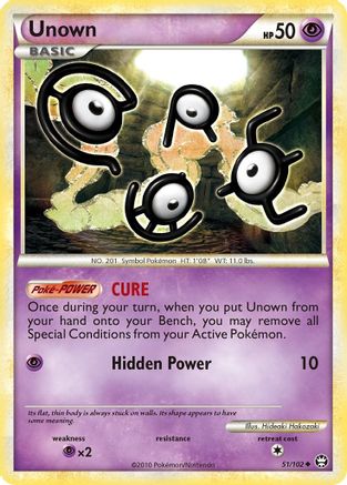 Unown 051/102 Triumphant - Uncommon