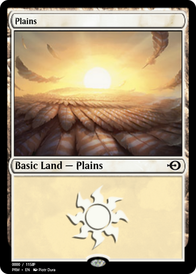 Plains (PRM-81830) - Magic Online Promos Foil