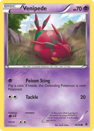Venipede 038 Emerging Powers - Common