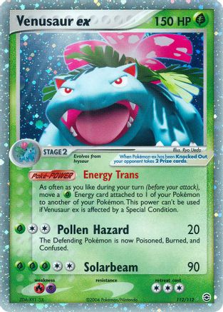 Venusaur ex 112 - Holofoil FireRed & LeafGreen - Ultra Rare