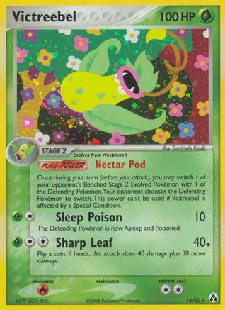 Victreebel 013 - Holofoil Legend Maker - Holo Rare