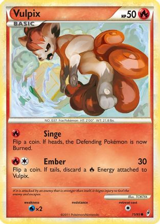 Vulpix 075/95 Call of Legends - Common