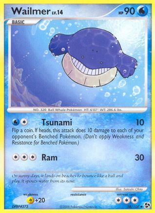 Wailmer 058 Great Encounters - Uncommon