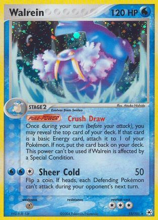 Walrein 015 - Holofoil Hidden Legends - Holo Rare