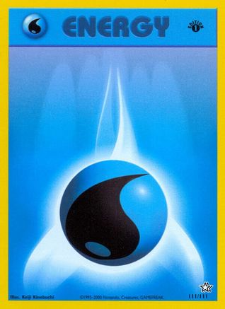 Water Energy 111/111 - 1st Edition Neo Genesis - Common