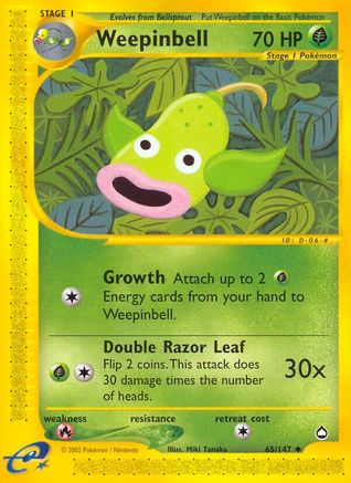 Weepinbell 065 Aquapolis - Uncommon
