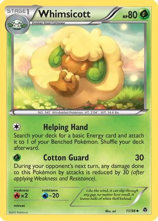 Whimsicott (11) 011 Emerging Powers - Uncommon