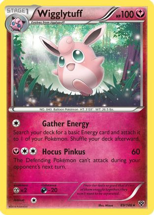 Wigglytuff (89) 089/146 XY Base Set - Rare
