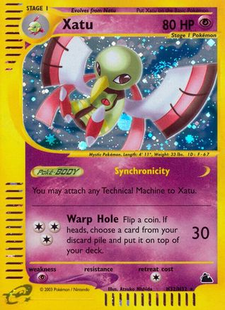 Xatu (H32) H32 - Holofoil Skyridge - Holo Rare