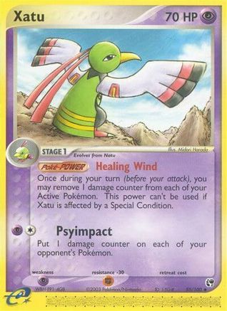 Xatu 055 - Reverse Holofoil Sandstorm - Uncommon