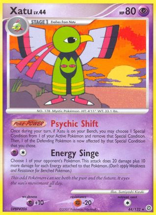 Xatu 044 Secret Wonders - Rare