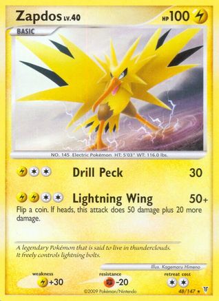 Zapdos (48) 048 Supreme Victors - Rare