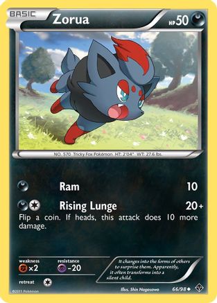 Zorua 066 Emerging Powers - Common