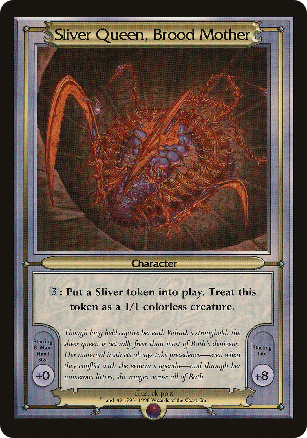 Sliver Queen, Brood Mother (Oversize) (VNG-) - Vanguard Series