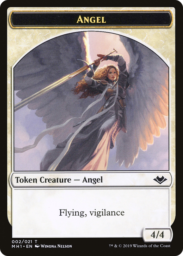 Angel (TMH1-002) - Modern Horizons Tokens Foil