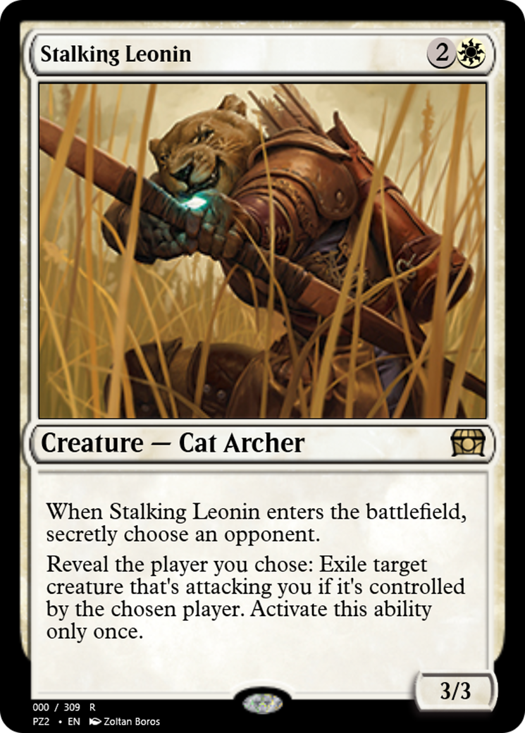 Stalking Leonin (PZ2-65769) - Treasure Chest