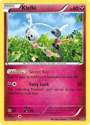 Klefki 073 XY Furious Fists - Uncommon