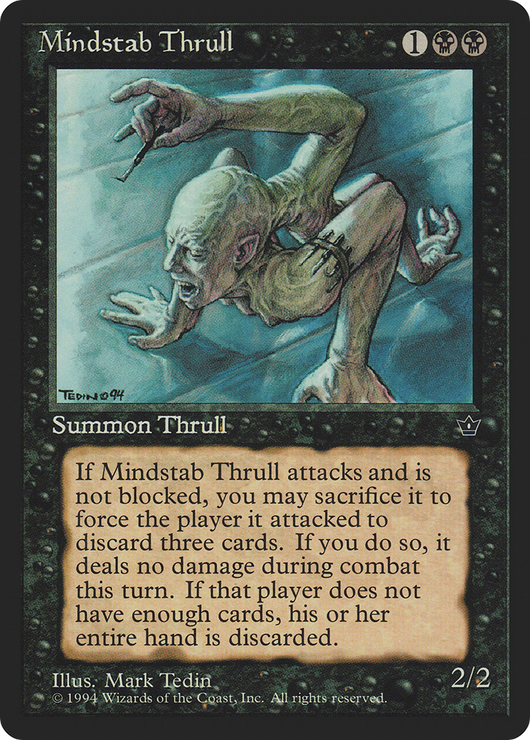Mindstab Thrull (Tedin) (FEM-40C) - Fallen Empires