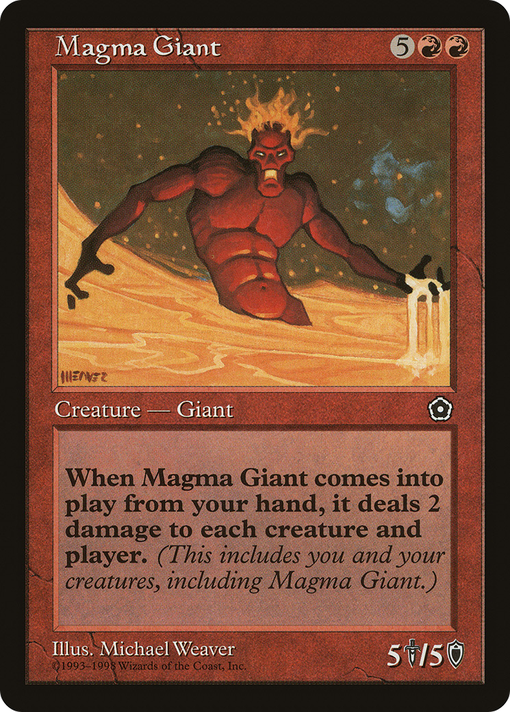Magma Giant (P02-) - Portal Second Age