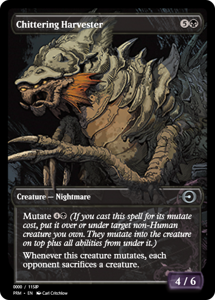 Chittering Harvester (PRM-80961) - Magic Online Promos Foil