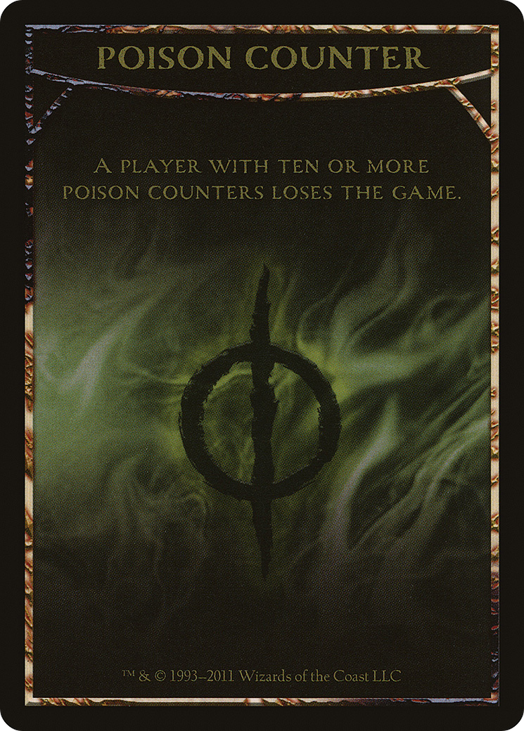 Poison Counter Token (MBS-006) - Mirrodin Besieged Tokens