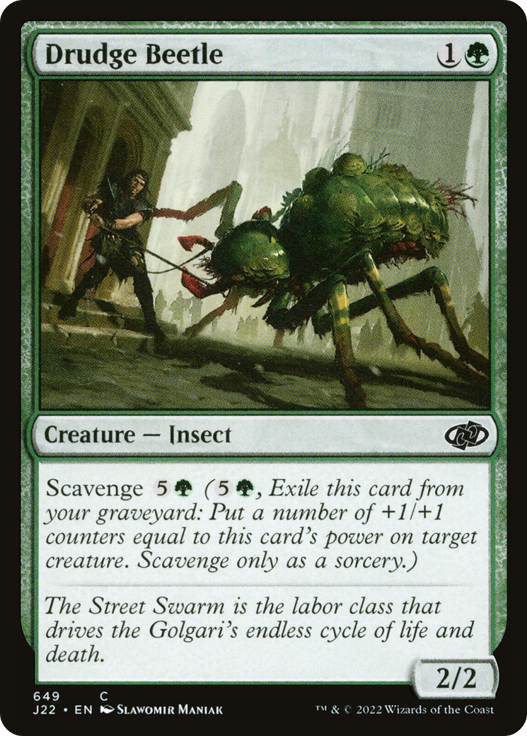 Drudge Beetle (J22-649) - Jumpstart 2022