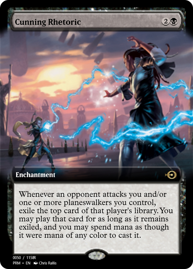 Cunning Rhetoric (PRM-90072) - Magic Online Promos
