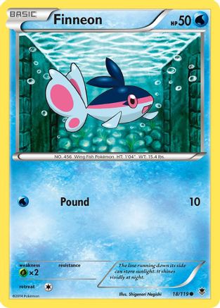 Finneon 018/119 XY Phantom Forces - Common