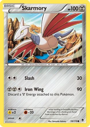Skarmory 059 XY Phantom Forces - Common